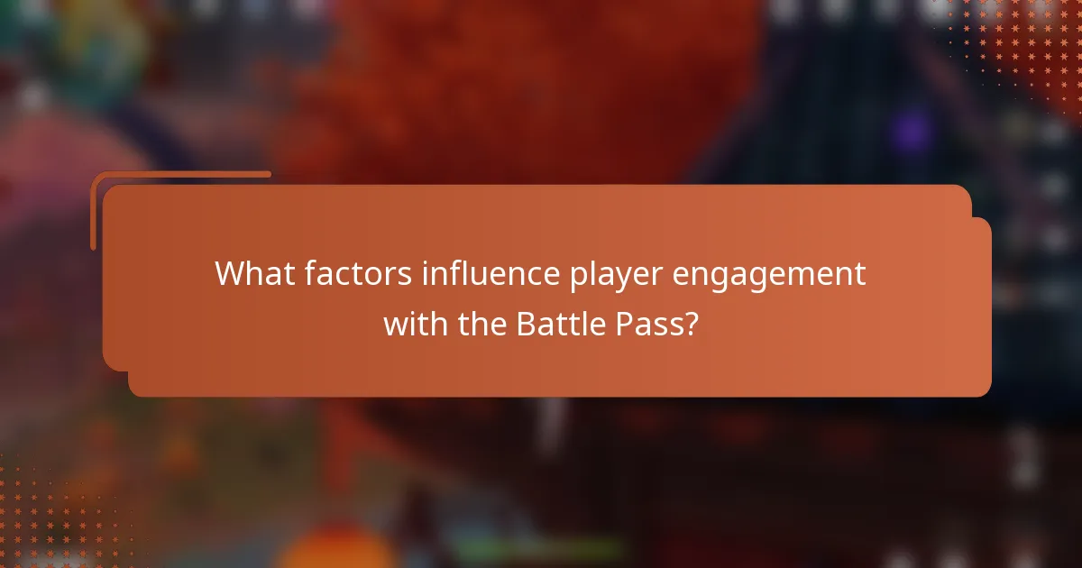 What factors influence player engagement with the Battle Pass?